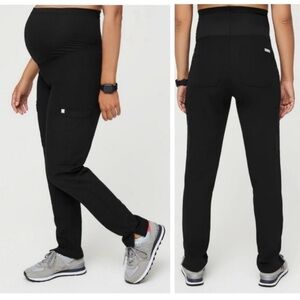 Fig Technical Collection Yola Maternity 3.0 Scrub pants Black Small